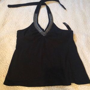 New a.n.a. Beaded Halter Top